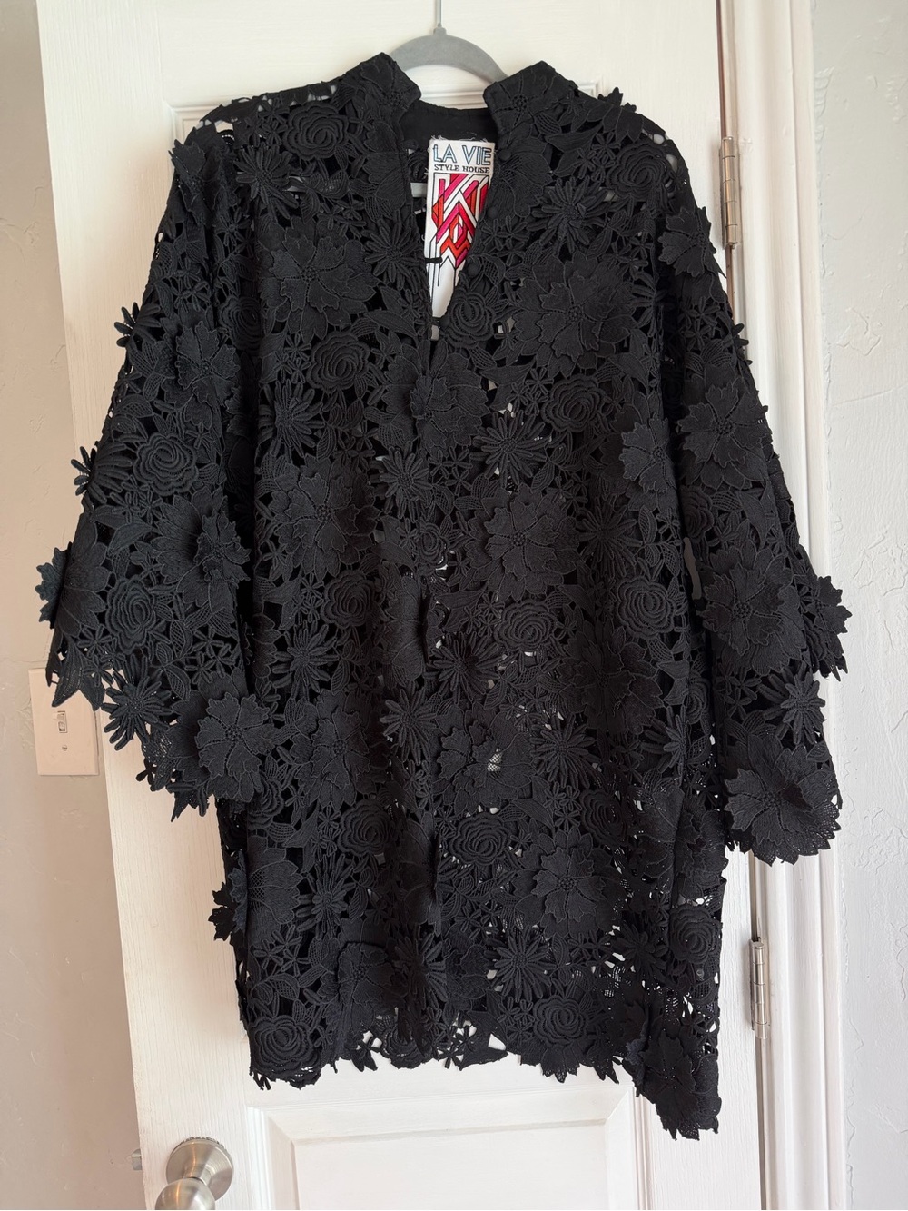 La Vie Style House Black Caftan